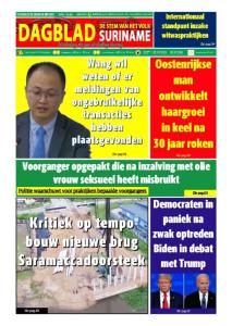 Dagblad Suriname zaterdag 29 juni 2024