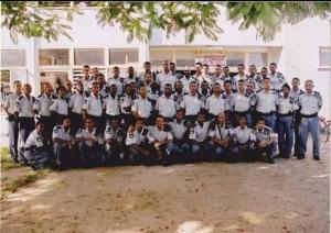 Het Korps Politie Suriname feliciteert lichting 4 juli 2004