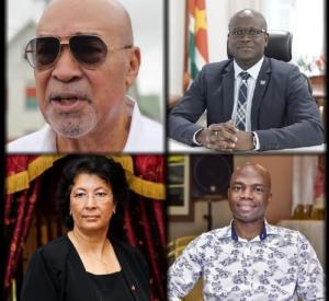 Onbetrouwbaar kwartet: Bouterse, Simons, Misiekaba en Akiemboto