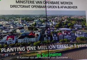 Plan om 1 miljoen bomen te planten gepresenteerd