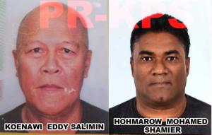 V E R M I S S I N G: KOENAWI EDDY SALIMIN, HOHMARAW MOHAMED SHAMIER