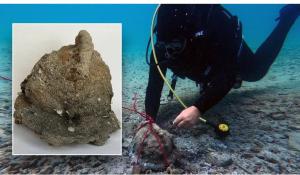 Vreemde rotsen die tijdens een zoektocht op zee zijn ontdekt, blijken een