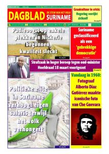 Dagblad Suriname dinsdag 5 maart 2024