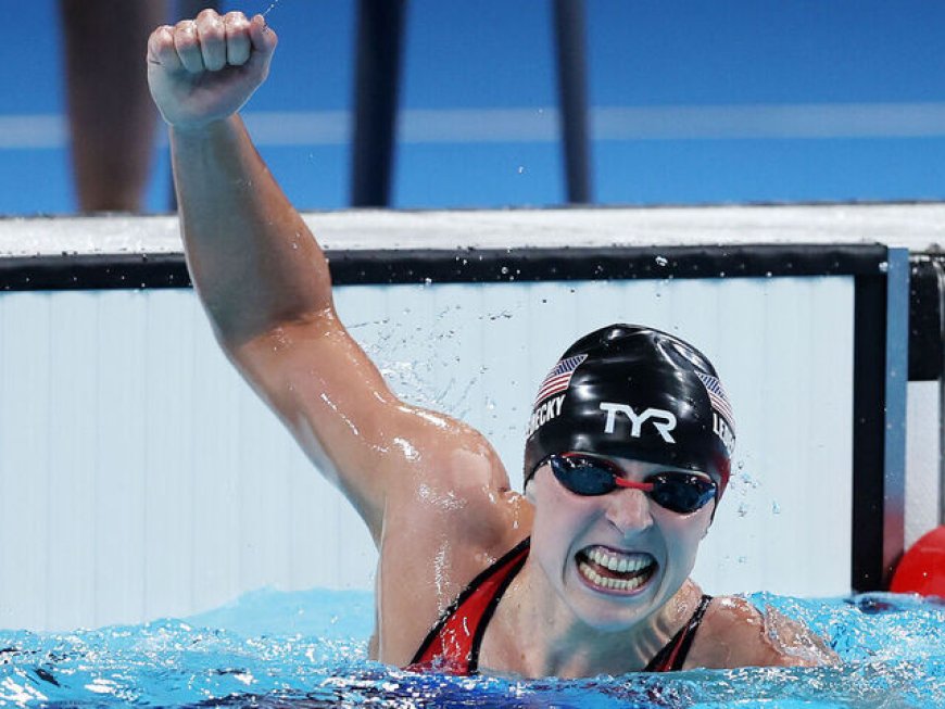 Ledecky Wint 1.500m Vrije Slag en Behaalt Achtste Gouden Medaille