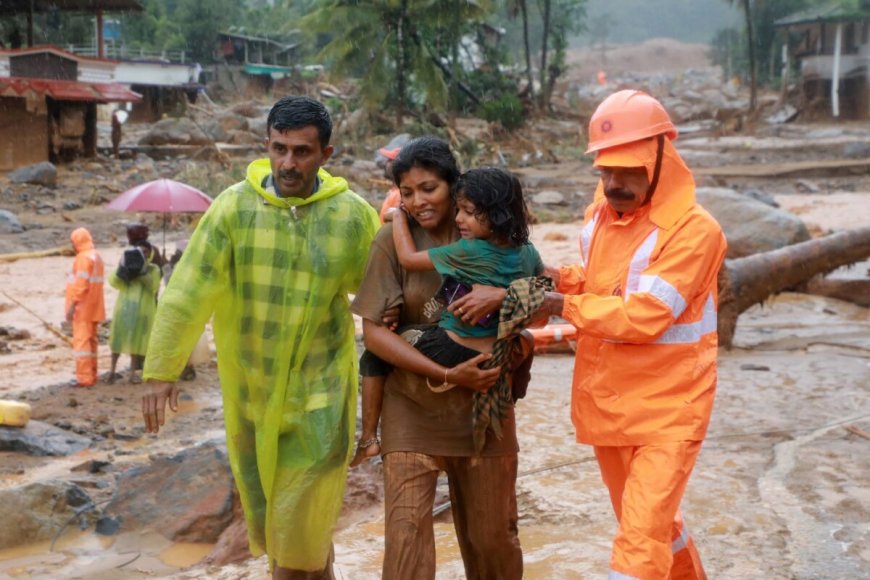 Zeker 120 doden door aardverschuivingen in Kerala, India 