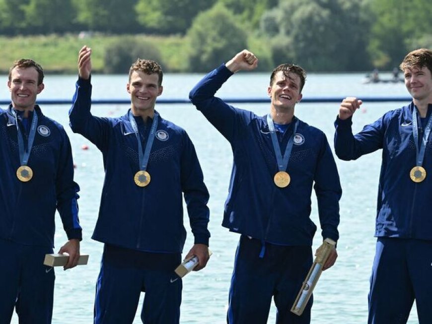 VS Wint Eerste Roeigoud op Olympische Spelen Sinds 1960.