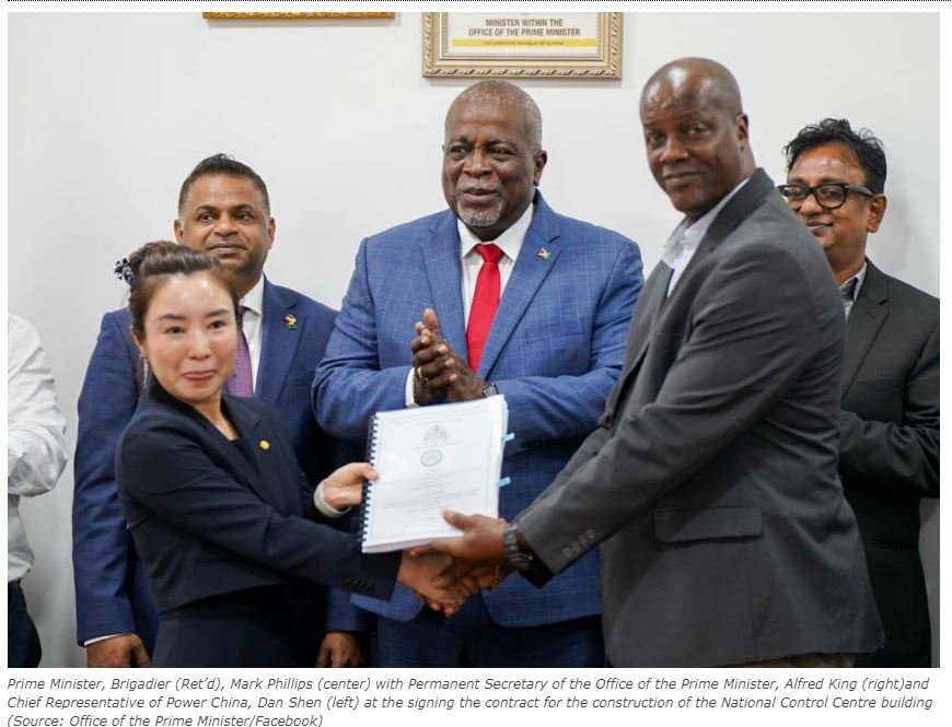 Power China krijgt contract van US$ 8,6 miljoen voor Guyana’s Gas-to-Energy National Control 