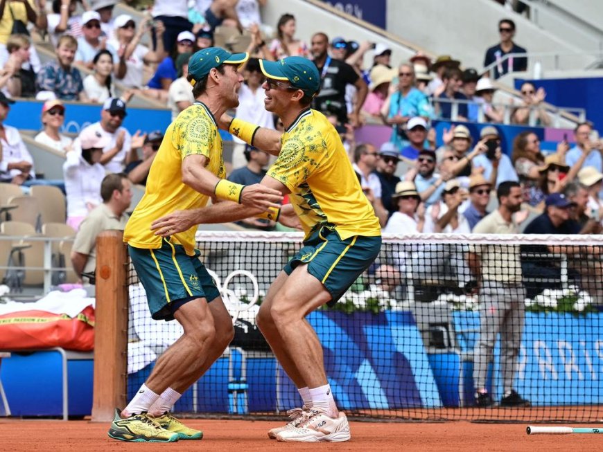 Matthew Ebden en John Peers winnen goud in mannendubbelspel