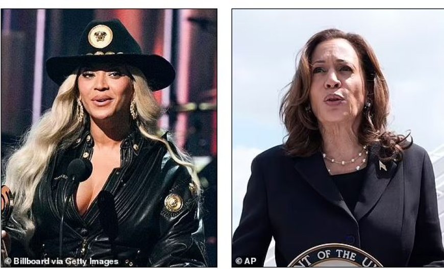 Beyoncé maakt politieke ommezwaai en steunt Kamala Harris