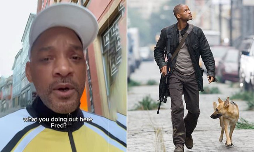 Will Smith ervaart déjà vu in de lege straten van Zürich