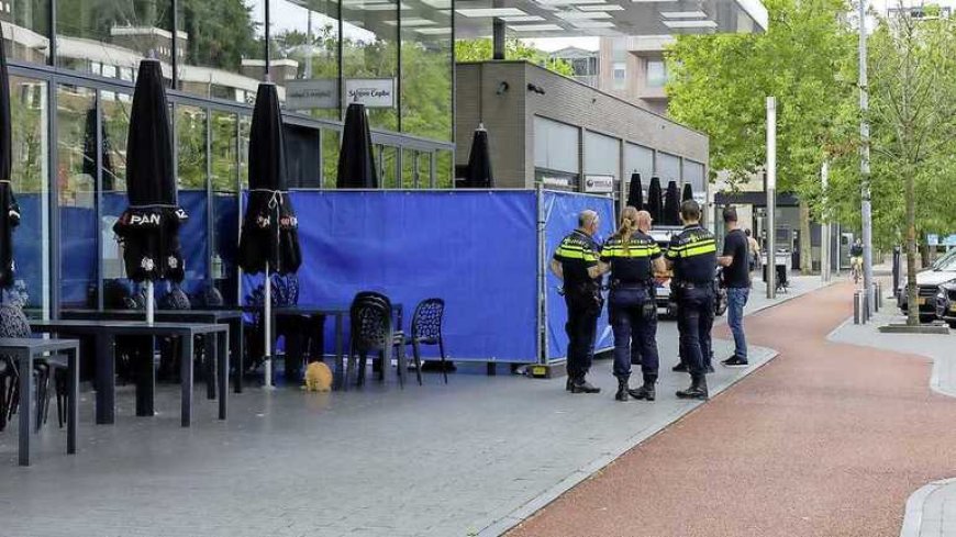 Lichaam gevonden op straat voor restaurant in Amsterdam