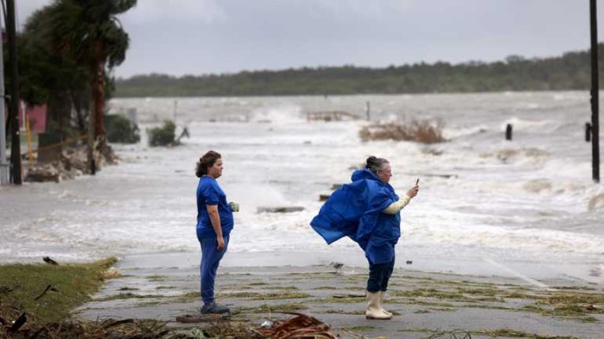 Orkaan Debby boven Florida afgezwakt tot tropische storm