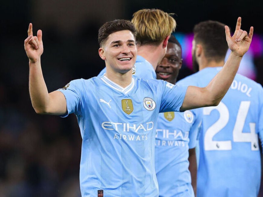 *Atletico Madrid tekent Julian Alvarez van Man City voor €95 miljoen**