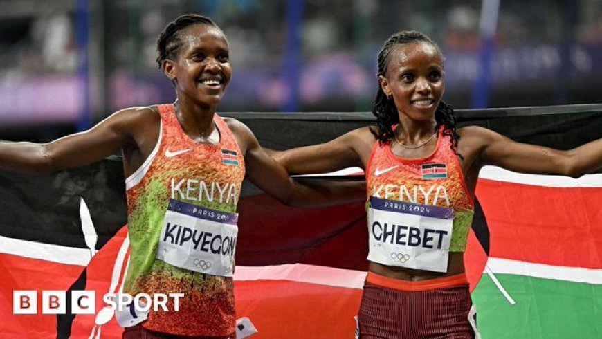 Chebet uit Kenia wint 5.000 meter goud; Kipyegon behaalt zilver na diskwalificatie**