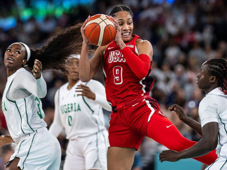 Amerikaanse vrouwen varen langs Nigeria en zetten halve finale tegen Australië op**