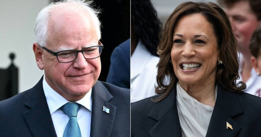 Kamala Harris kiest Tim Walz als haar running mate