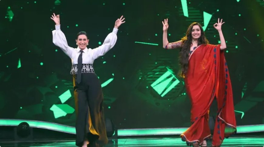 Karisma en Shraddha Kapoor verzorgen nieuwe uitvoering van ‘Le Gayi’ bij  ‘India’s Best Dance