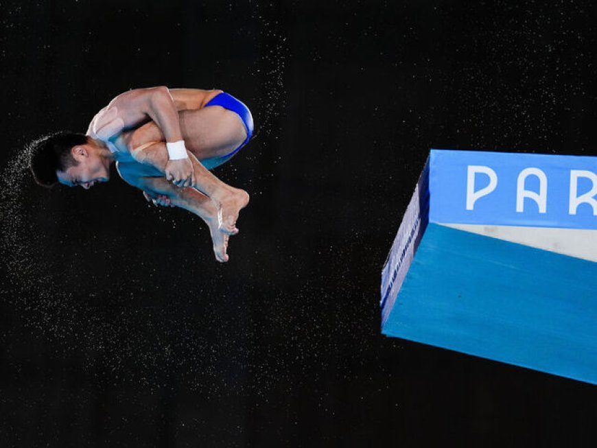 China voltooit Olympische duiksweep met Cao Yuan die goud wint**