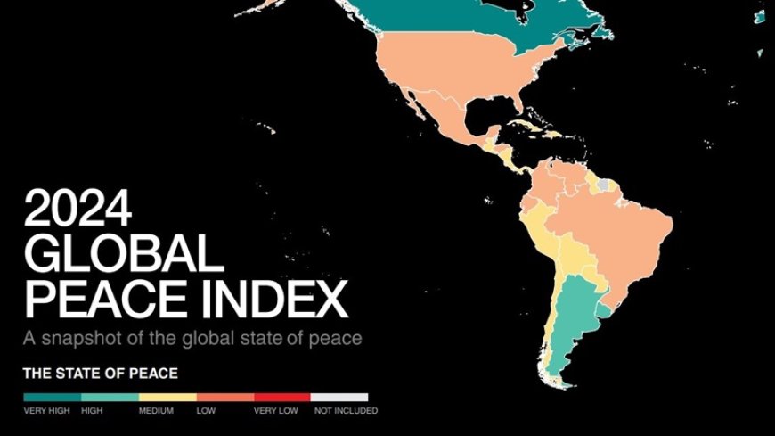 Institute for Economic & Peace heeft geen data van Suriname