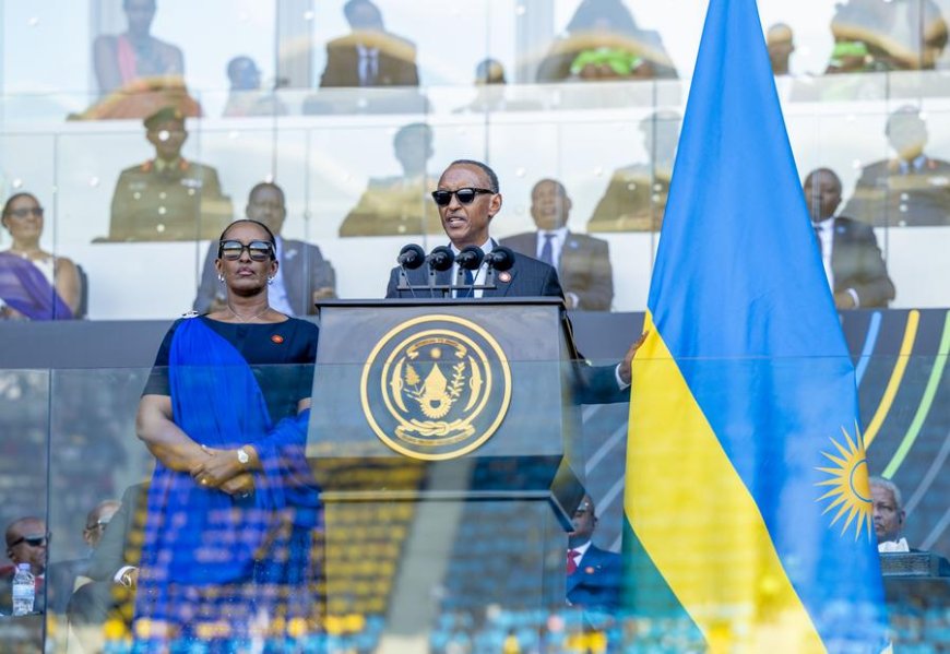 Rwandese President Kagame Beëdigd voor Vierde Termijn