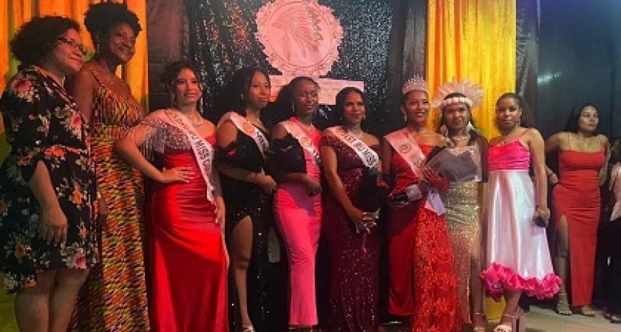 Jelissa Lingaard van Wageningen wint Miss Courantyne contest