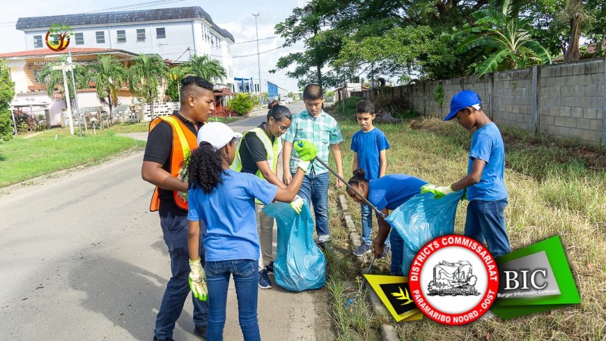 ‘Clean Up Month’ gestart in Blauwgrond