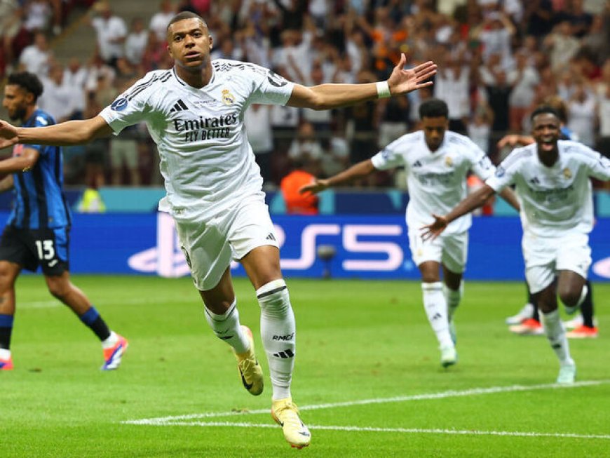 Mbappe Schittert bij Debuut en Helpt Real Madrid aan 6e UEFA Super Cup