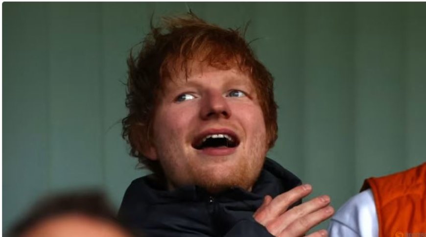 Ed Sheeran Koopt Minderheidsbelang in Geboortestadclub Ipswich Town