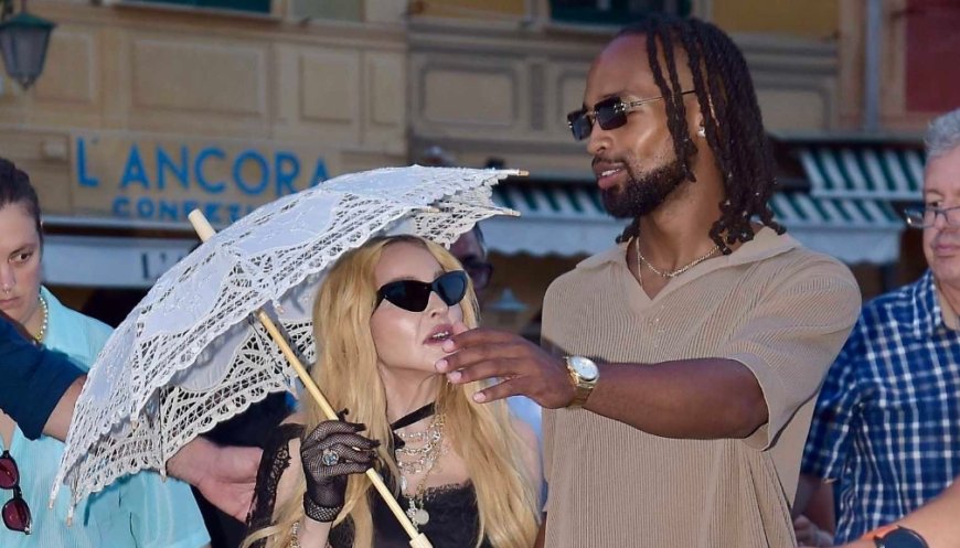 Madonna en haar nieuwe liefde Akeem Morris schelen 37 jaar