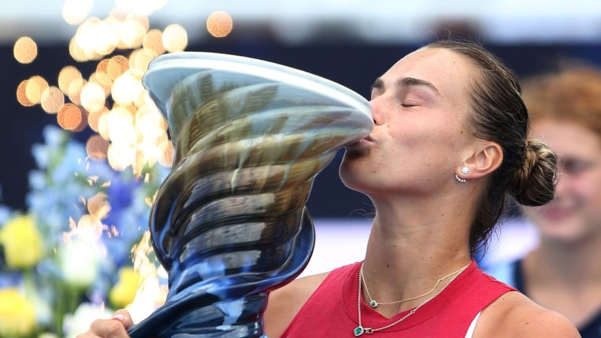 Sabalenka en Sinner grijpen overtuigend titel masterstoernooi Cincinnatti