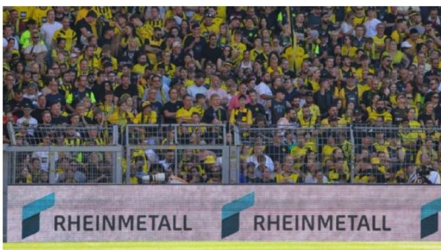 Fans uit Dortmund Protesteren tegen Sponsoring door Wapenfabrikant