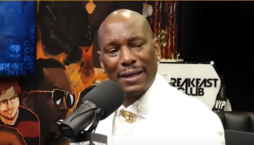 Tyrese breekt in emotioneel ‘Breakfast Club’-interview over verdriet en scheiding