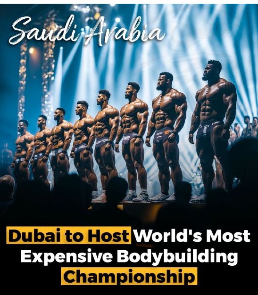 Dubai World Trade Centre organiseert Binous Classic Bodybuilding Championship