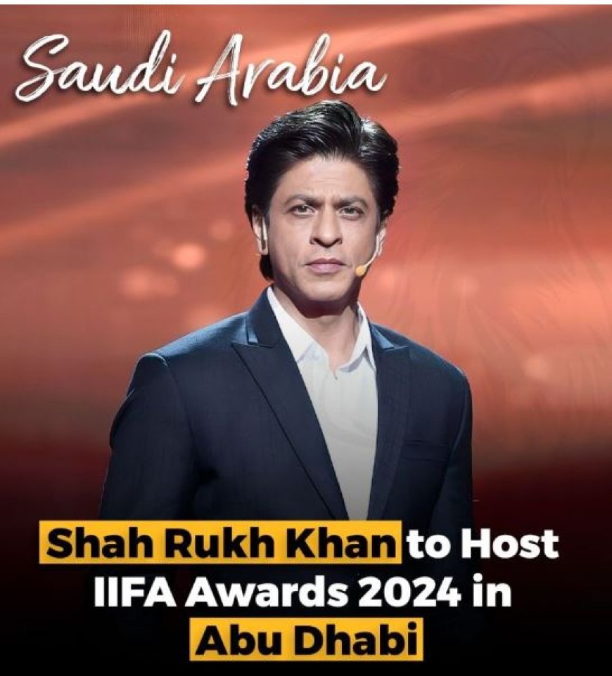 Shahrukh Khan is van plan om de IIFA Awards 2024 in Abu Dhabi te presenteren! De Bollywood-su