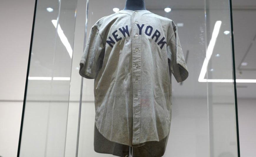 Recordbedrag voor shirt honkballegende Babe Ruth: 24 miljoen dollar 