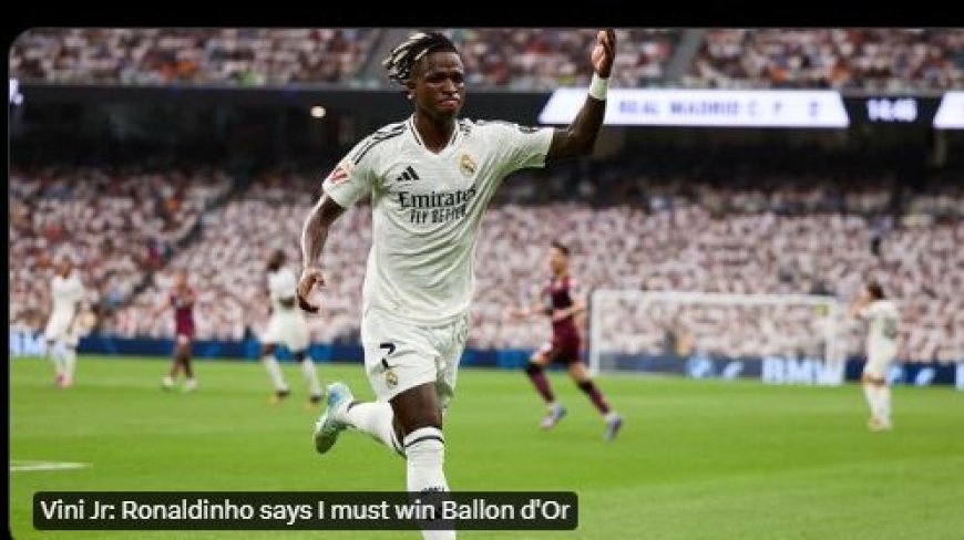 Vinícius Júnior wil Braziliaanse sterren evenaren met Ballon d’Or