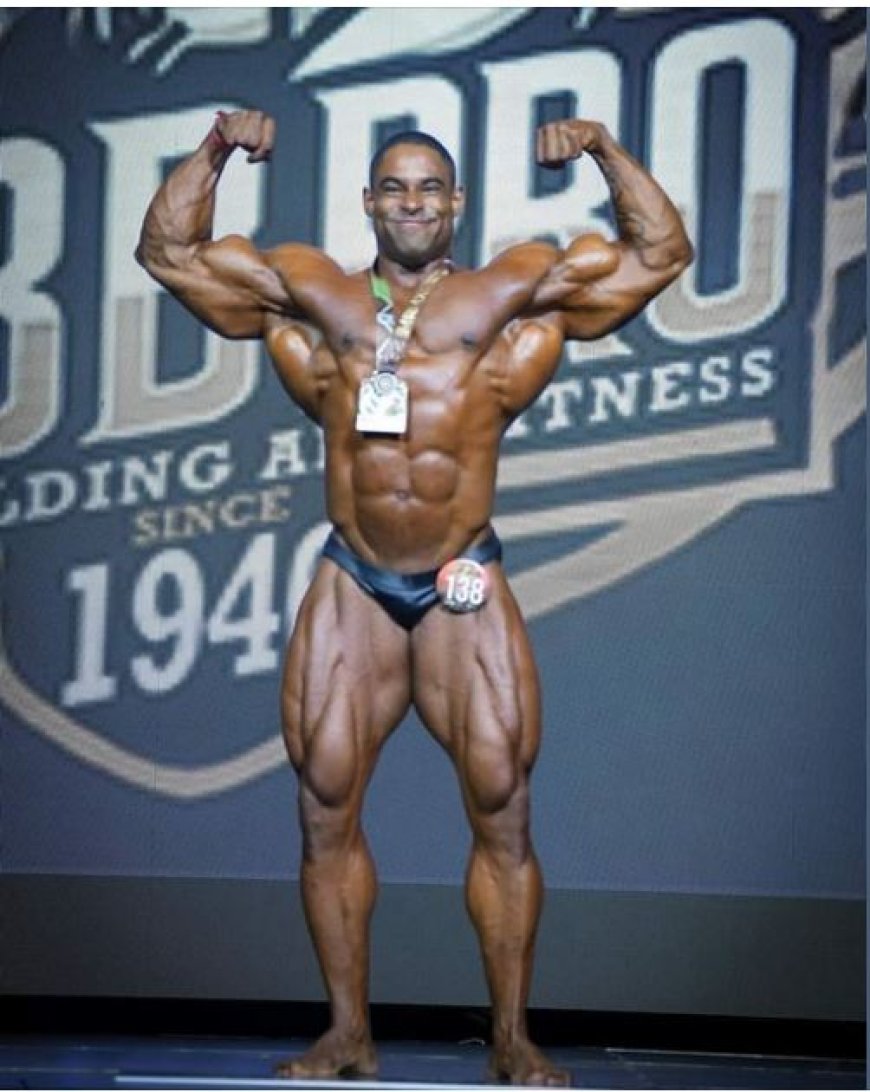 Mexicanen houden pro bodybuilder Jermaine Karg in Mexico