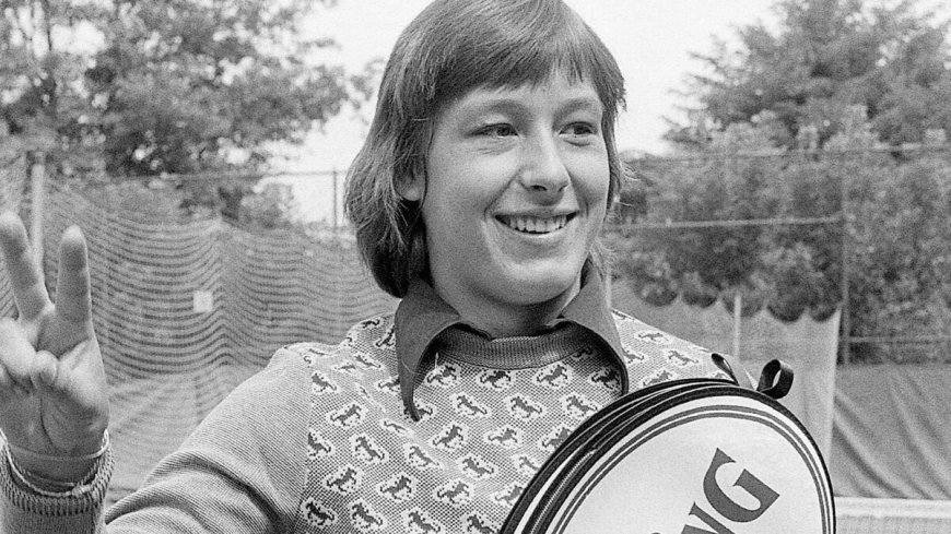 Weetje van de dag – Vandaag in 1975: Tienertennisster Navratilova vraagt ​​politiek asiel aan