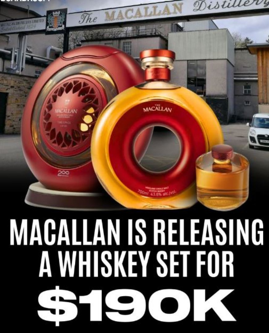 The Macallan viert 200-jarig jubileum met exclusieve whiskyset van $200.000