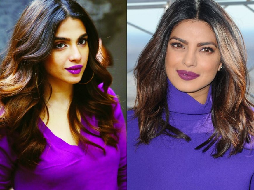 Pakistaanse actrice Sonya Hussaiyn probeert Priyanka Chopra na te doen