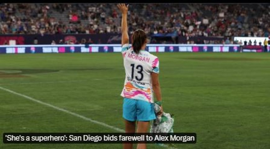 San Diego Wave Neemt Afscheid van Alex Morgan bij Laatste Wedstrijd**