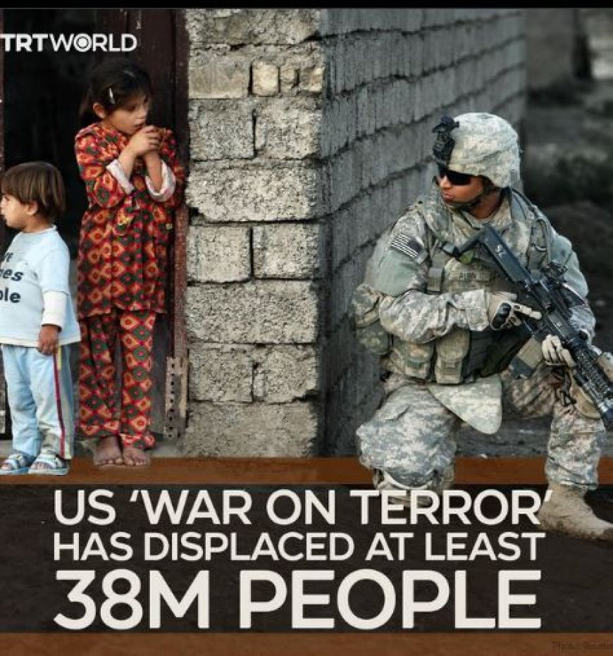 Negen miljoen mensen ontheemd door Amerikaanse “Global War on Terror” sinds 9/11**