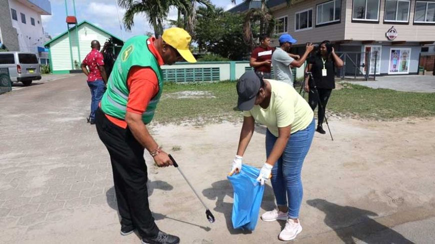 Landelijke actie stimuleert bewustzijn voor schoon Suriname