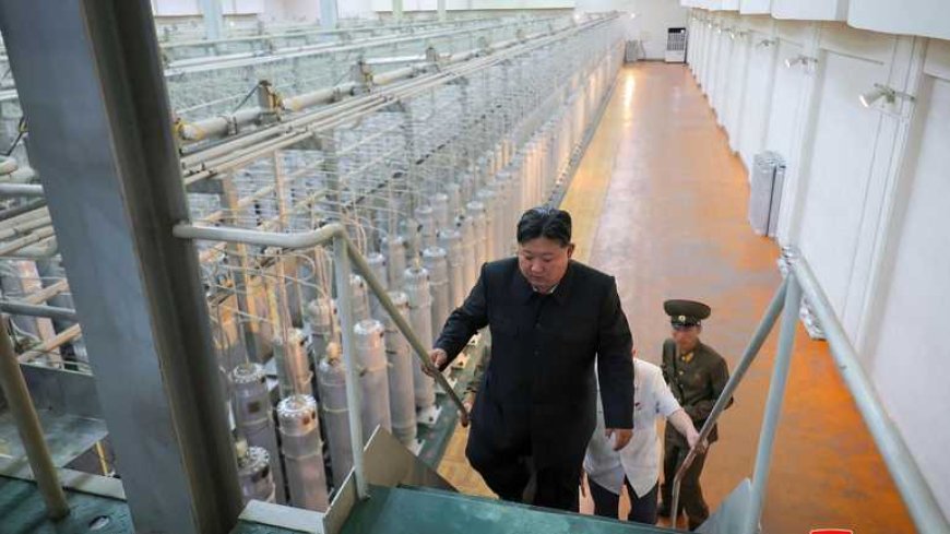 Kim Jong-un bezoekt installatie voor verrijking uranium