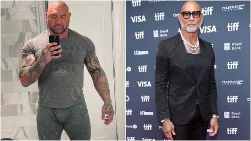 Dave Bautista 34 kilo afgevallen