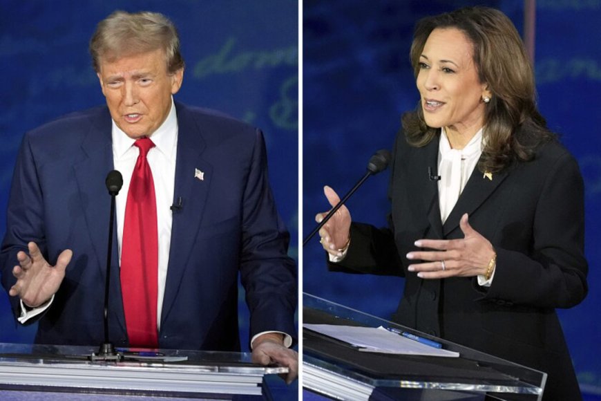 TRUMP EN HARRIS DEBAT IN CONTEXT