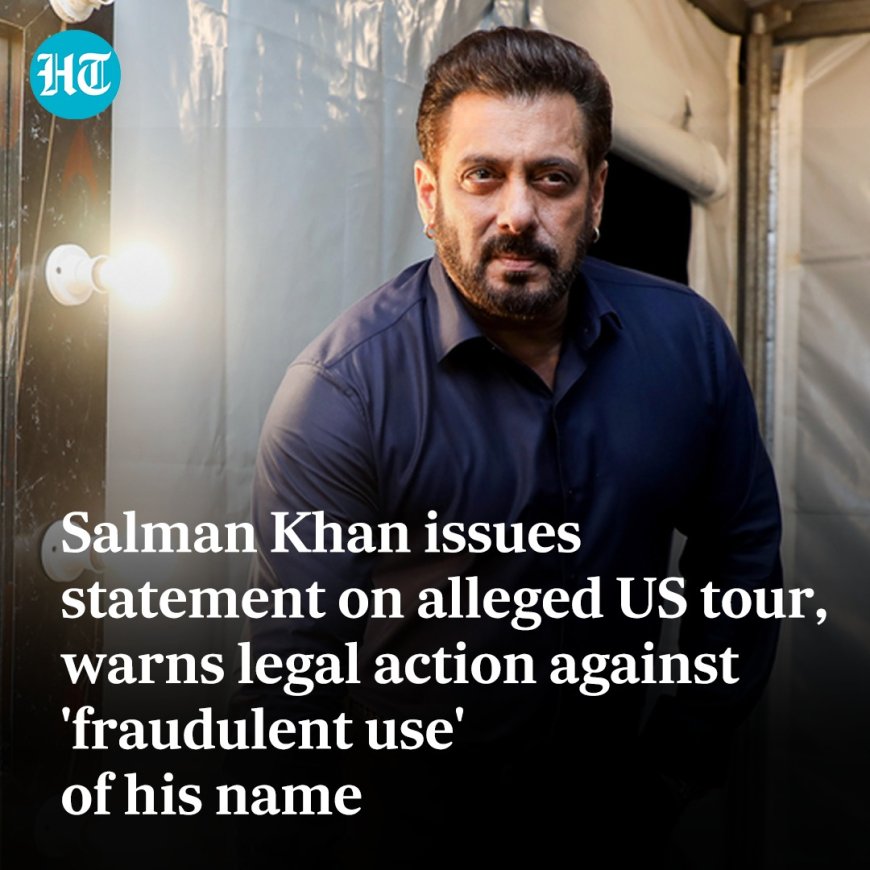 Salman Khan geeft officiële verklaring af over vermeende Amerikaanse tournee