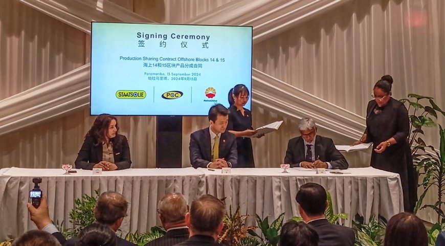 Suriname versterkt offshore energiepositie met nieuwe PetroChina deals