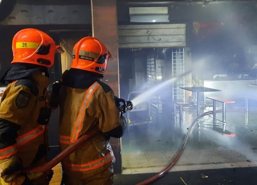 Ongeveer 100 mensen geëvacueerd na brand in Yishun-koffiehuis