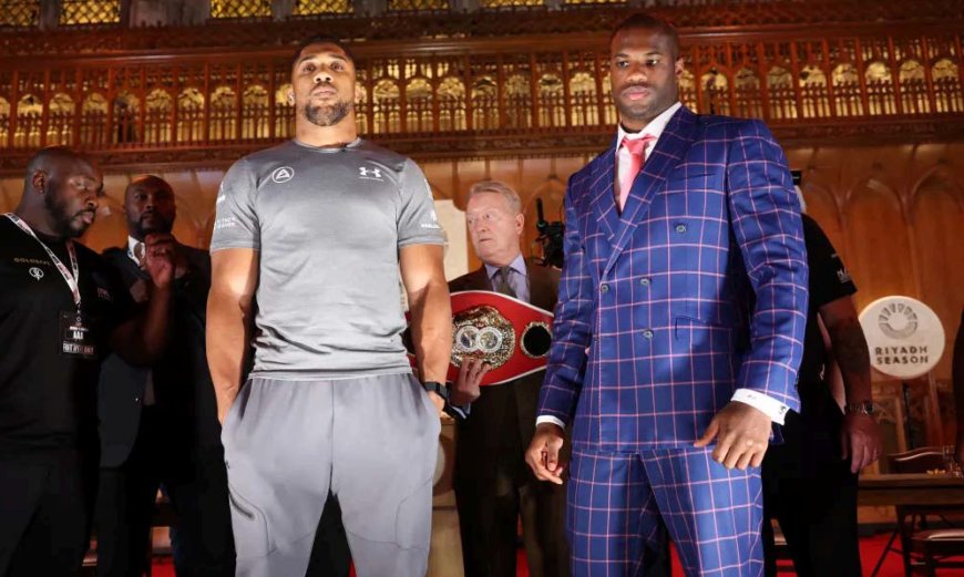 Joshua kan op Wembley na drie jaar weer titel pakken